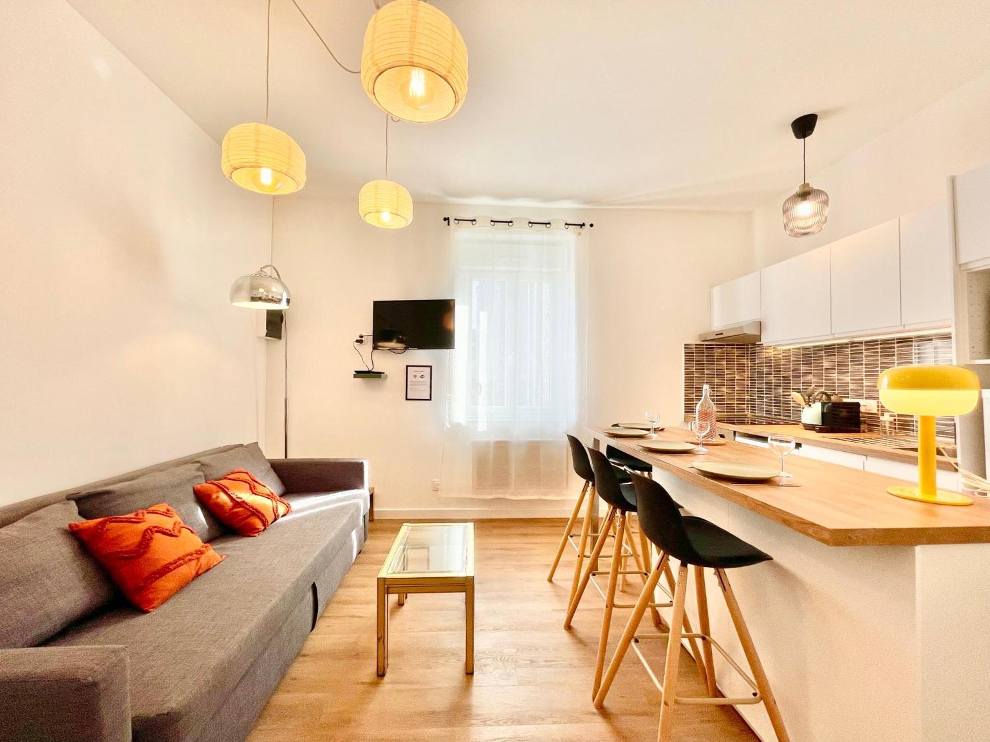 Ferienwohnung Le Maine, Proche Gare Saint-Nazaire  Exterior foto